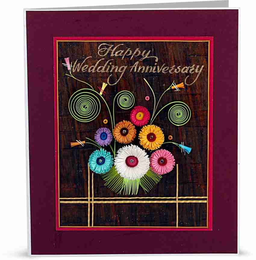 Happy Wedding Anniversary Scrapbook at best price in India from Chandrans  Creation