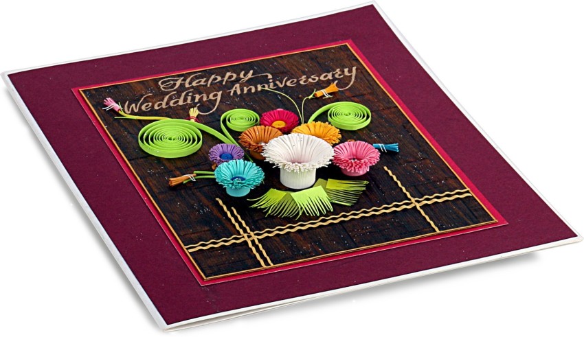 Happy Wedding Anniversary Scrapbook at best price in India from Chandrans  Creation