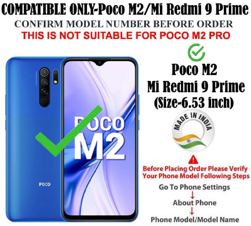 Flipkart SmartBuy Edge To Edge Tempered Glass for Poco M2, Mi Redmi 9  Prime, Poco M2 Reloaded - Flipkart SmartBuy 