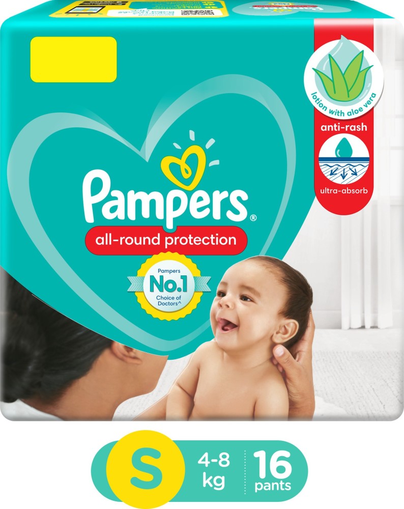Pampers Baby Pants Diapers, Carry Pack, Maxi, Size 4, 9-14 kg, 24 Diapers -  UPC: 4015400672647 | ASWAQ.COM