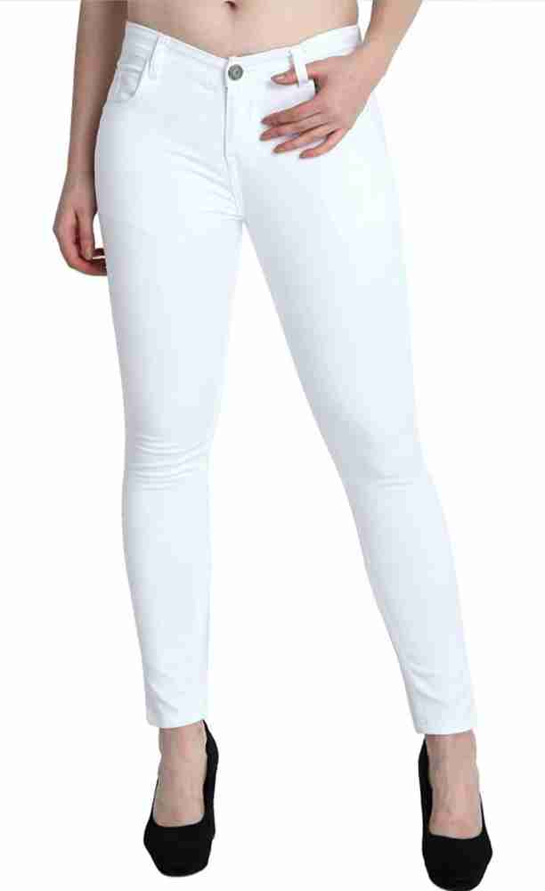 Buy online Women's Plain Slim Fit Jeans from Jeans & jeggings for Women by  Fck-3 for ₹1899 at 37% off