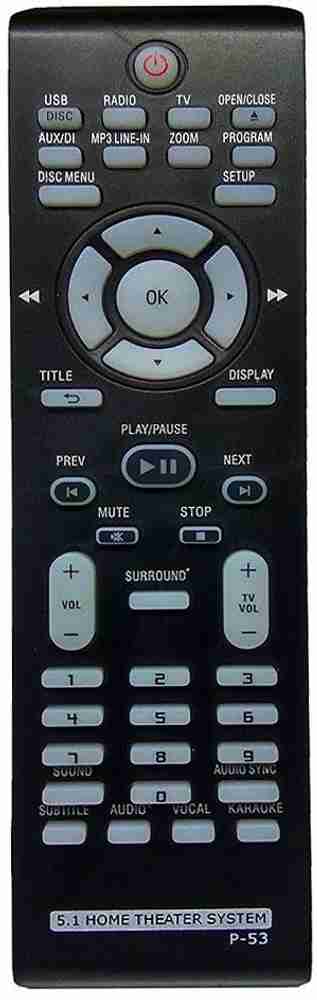 Philips dsp 2500 5.1 multimedia sales speakers remote