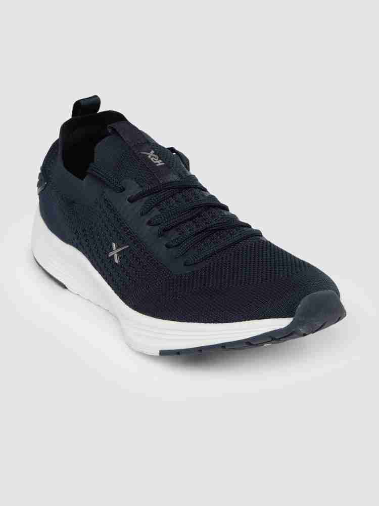 Hrx by hrithik roshan clearance navy blue running shoes