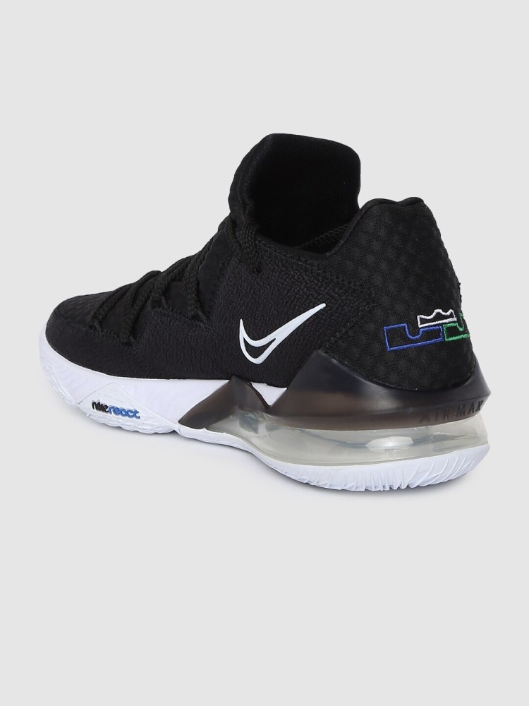 Nike lebron hot sale low black