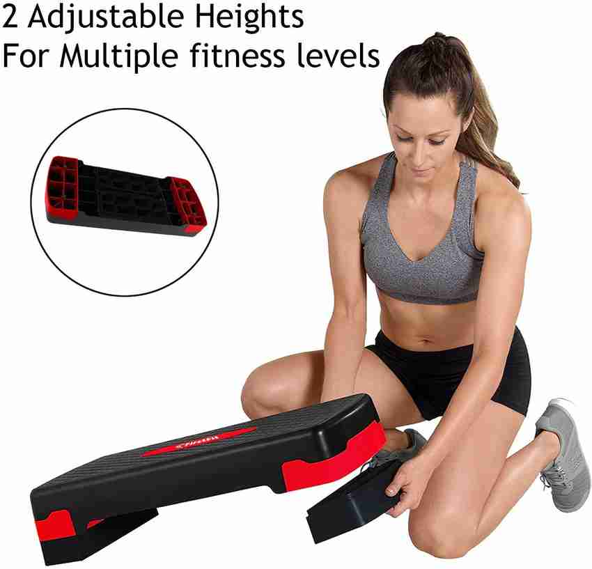 Exercise step height sales