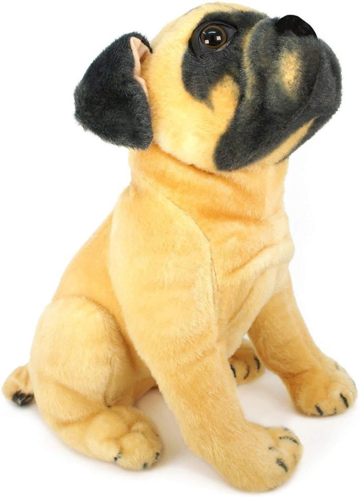 Life size pug stuffed hot sale animal