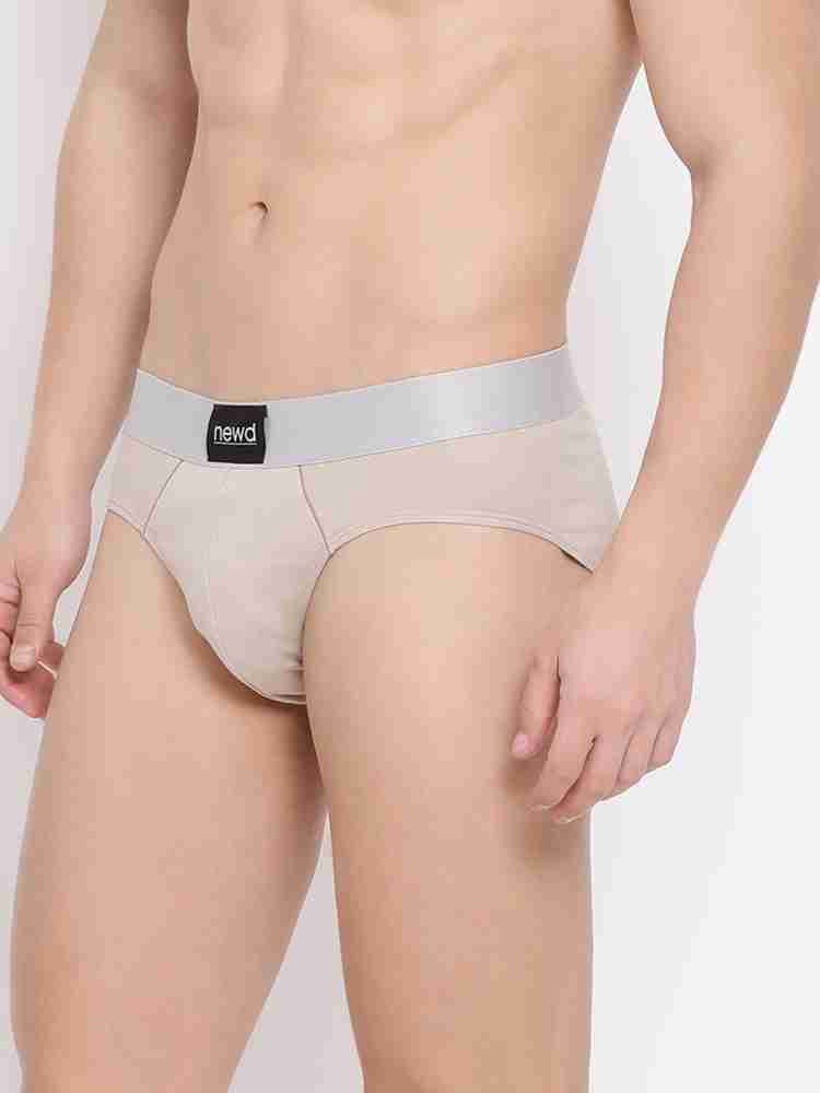 newd Men Brief for Men Cotton Underwear (Skin) Brief - Buy newd