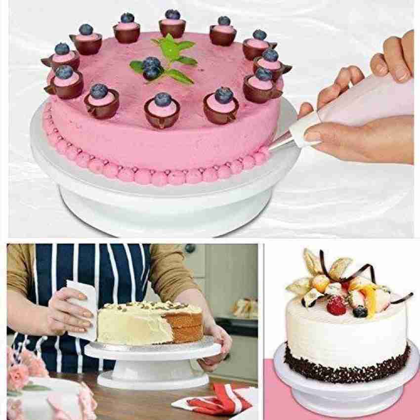 28cm 11'' Cake Decorating Tools Rotating Cake Stand Sugar Craft