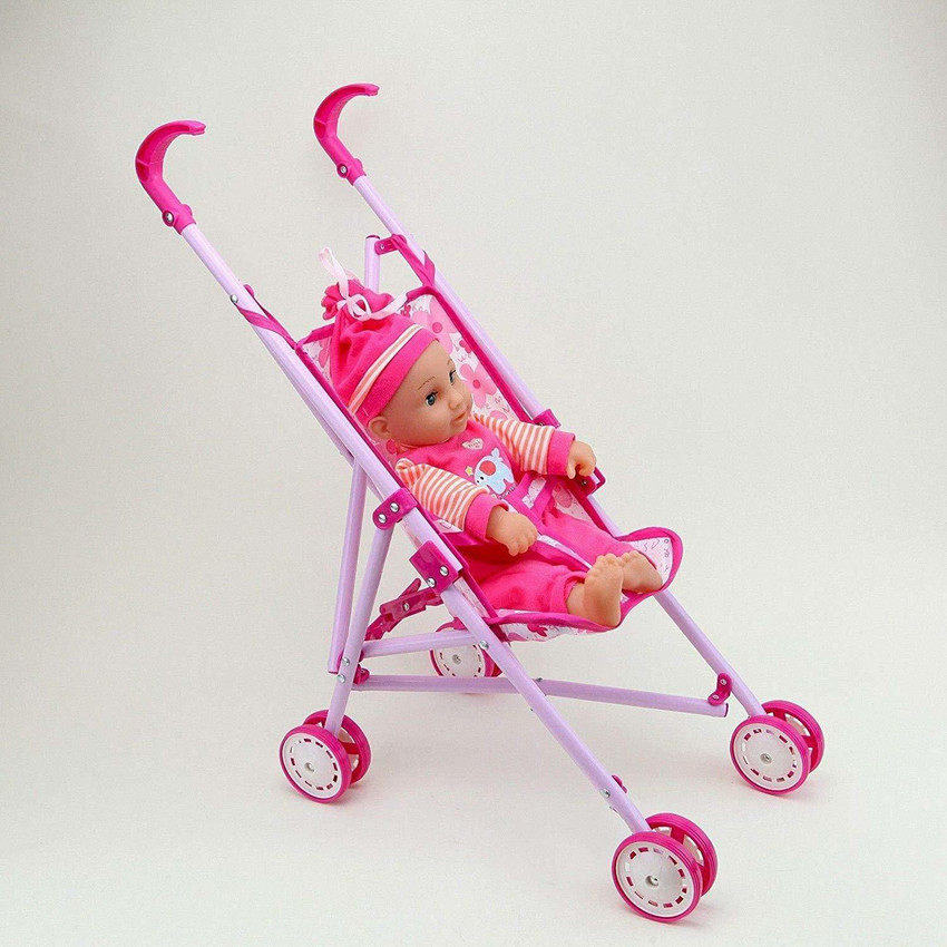 MIRTONICS Kid New Infant Carriage Stroller Trolley Nursery Toy