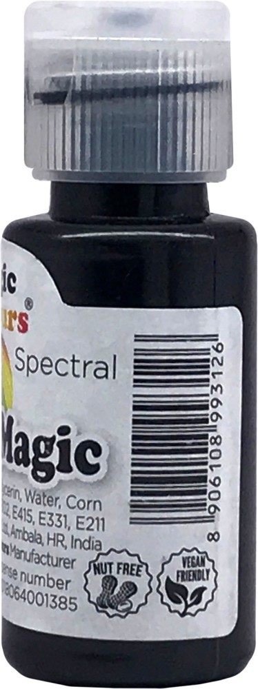 Buy Magic Colours - Metallic Airbrush Colour - Black - 55ml online in India  at best price