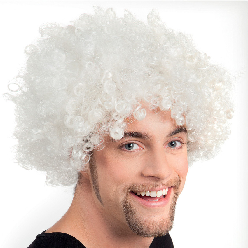 Short hair wigs white clearance