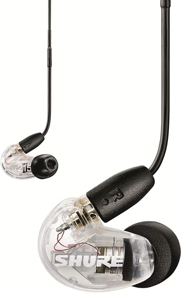 Shure AONIC 215 Wired Sound Isolating Earbuds Clear Wired