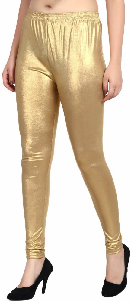 Buy Gold Leggings for Women by DREAM & DZIRE Online