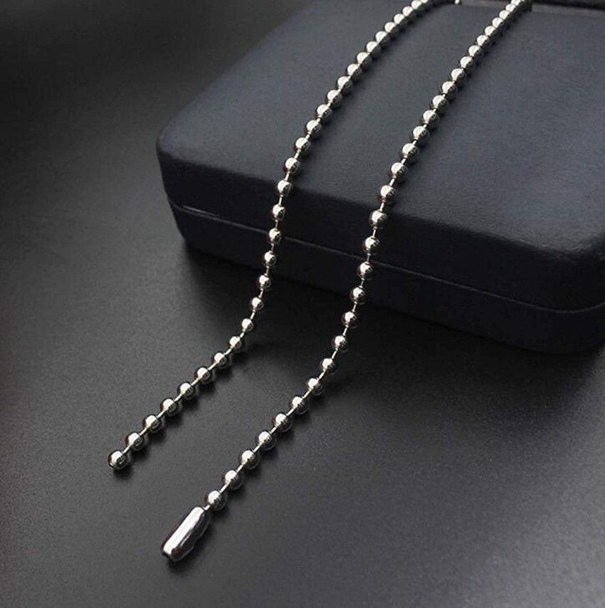 60cm silver store necklace chain