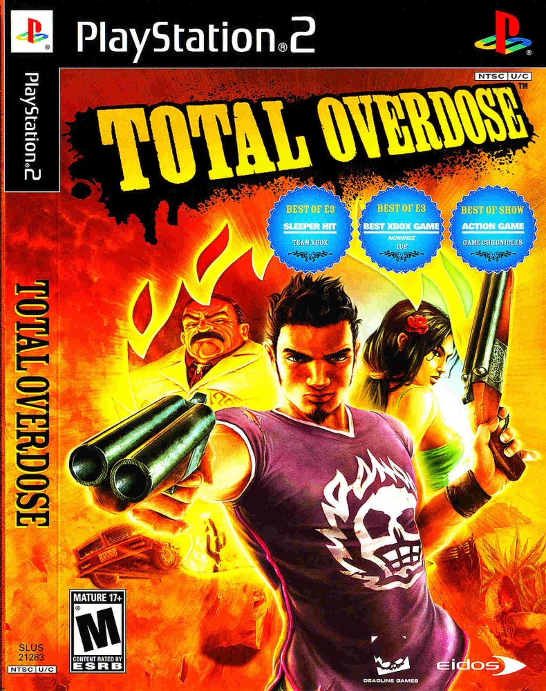 TOTAL OVERDOSE FULL GAME PLAYSTATION 2 (PS2 ) (STANDARD) Price in India -  Buy TOTAL OVERDOSE FULL GAME PLAYSTATION 2 (PS2 ) (STANDARD) online at