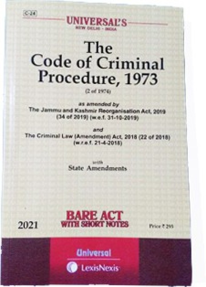 Universal LexisNexis Textbook On The Code Of Criminal, 48% OFF