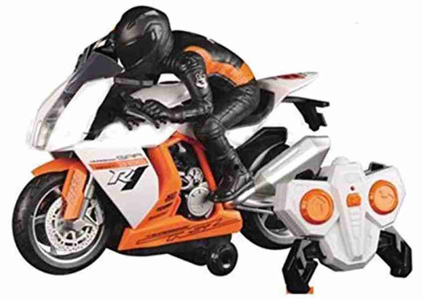 Kaizen Enterprises High Speed Stunt RC Motorcycle Bike for Kids