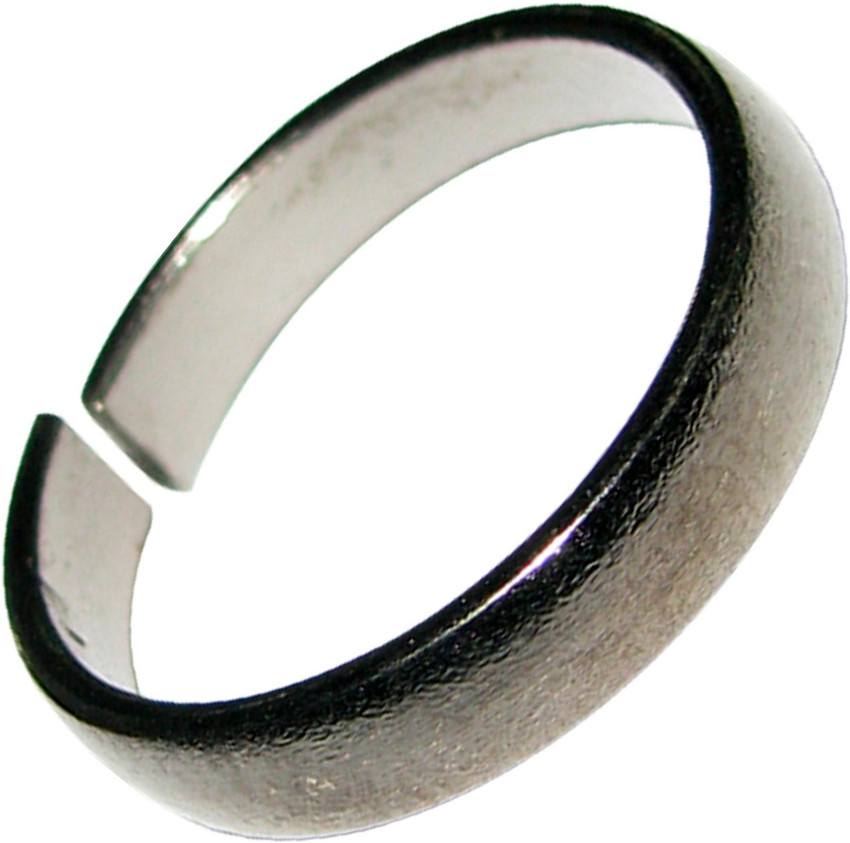 Anshika International Original Black Horse Shoe Ring Kale ghode