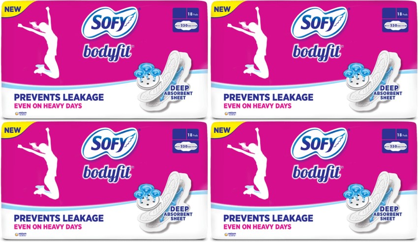 Sofy Cool Extra Long Sanitary Napkins - 30 Pads (290mm)