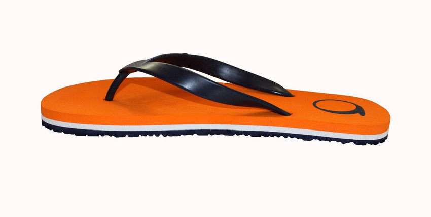 Orange house slippers deals