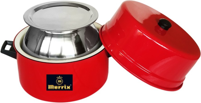 Merrix Choodarapetty Thermal Rice Cooker with Stainless Steel Pot