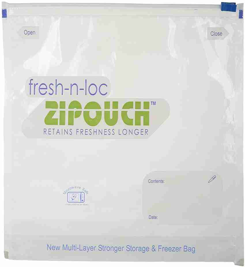 Zip pouch fresh top n lock