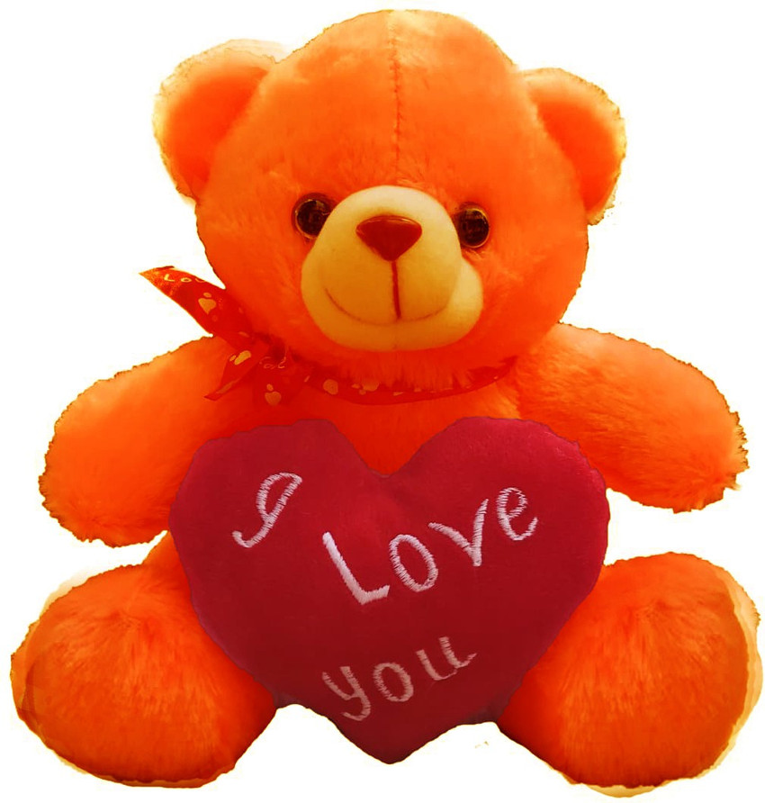 Teddy bear discount orange colour