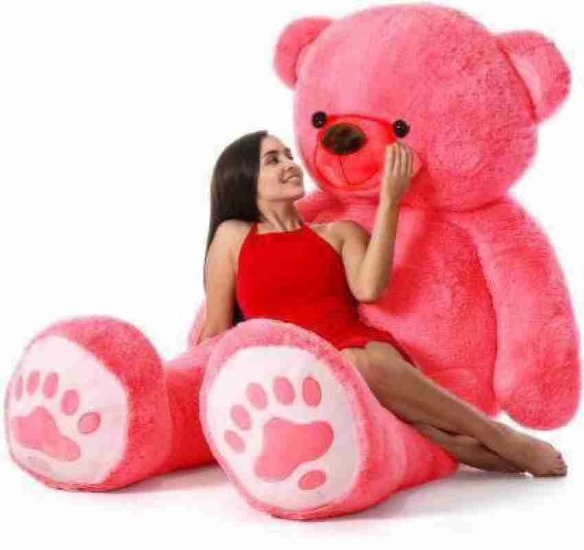 American Made Giant Pink Teddy Bear 36 Inches 3 Foot Soft Big