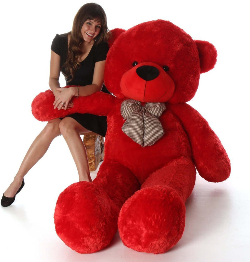 UKRAINEZ Red Big Size Teddy Bear for Kids Girls Playing Couples