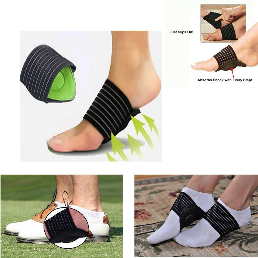 Rkzonn Heel Support Flat Feet Pad Orthotic Tool Swelling Pain