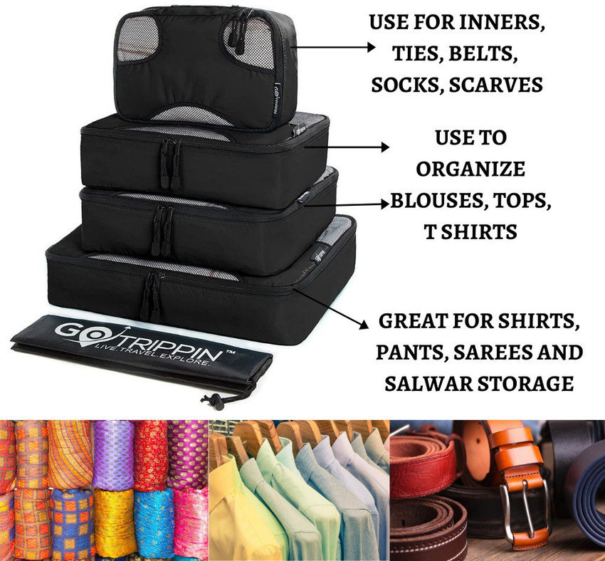 Packing cubes sales for men