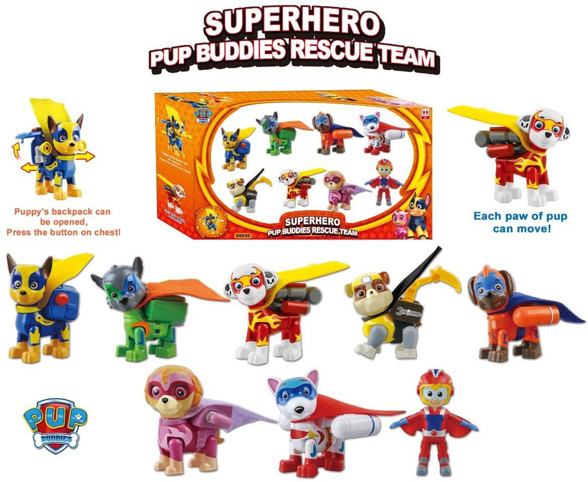 Paw patrol top action figures