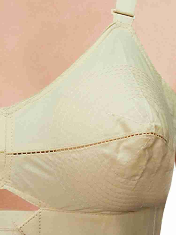 Plain cream Round Stitched Central Elastic Bra, Cotton Non-padded, For  Inner Wear at best price in Ernakulam
