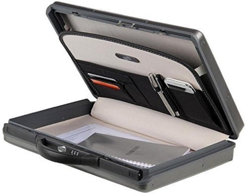 Small silver briefcase online