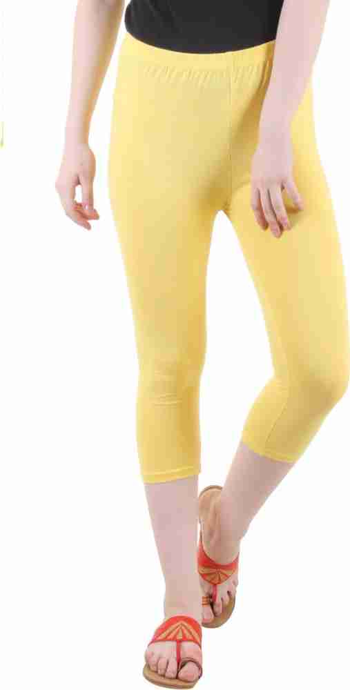 Buy Diaz Women's Regular Fit Plain 3/4th Capri Pants