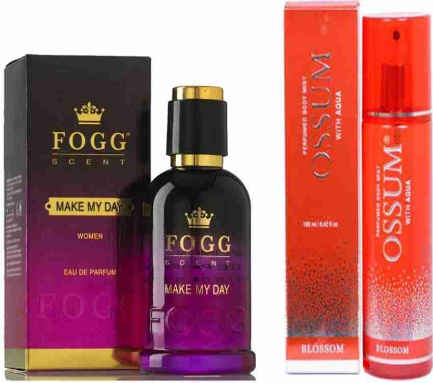 FOGG Make My Day Perfume 90 ML Ossum Blossom Perfume 190 ml
