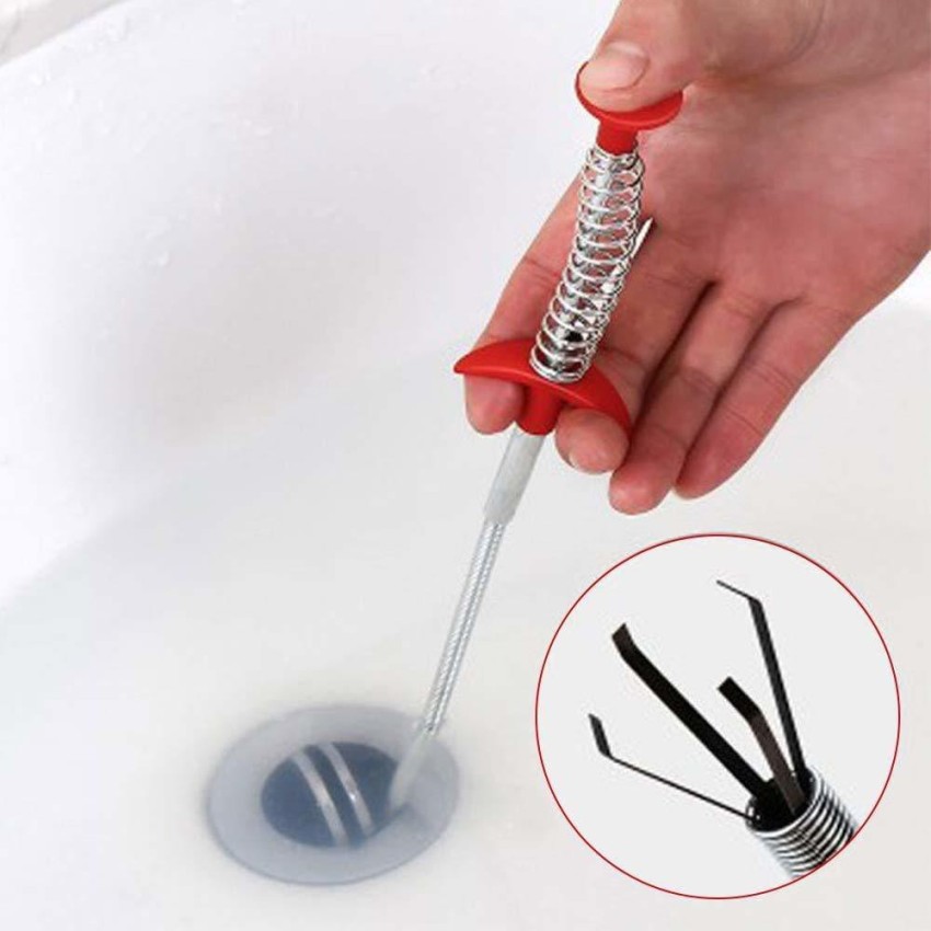 1pc Drain Hook Cleaning Tool, Hair Catcher For Sink & Pipe, Bathroom Drain  Cleaner