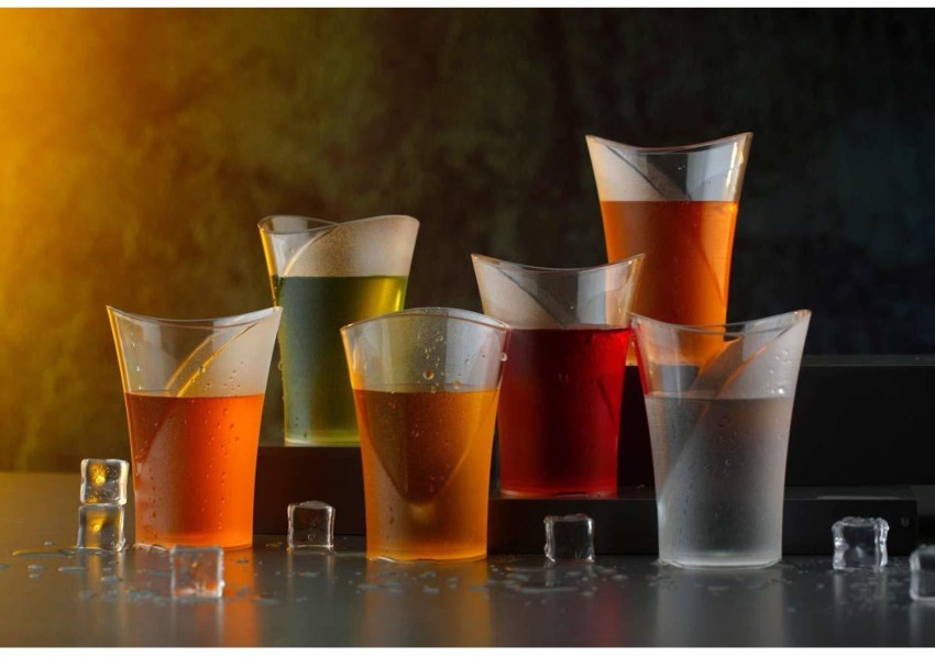 TWENOZ (Pack of 6) Plastic Unbreakable Drinking Glass Glass Set Water/Juice  Glass Price in India - Buy TWENOZ (Pack of 6) Plastic Unbreakable Drinking Glass  Glass Set Water/Juice Glass online at