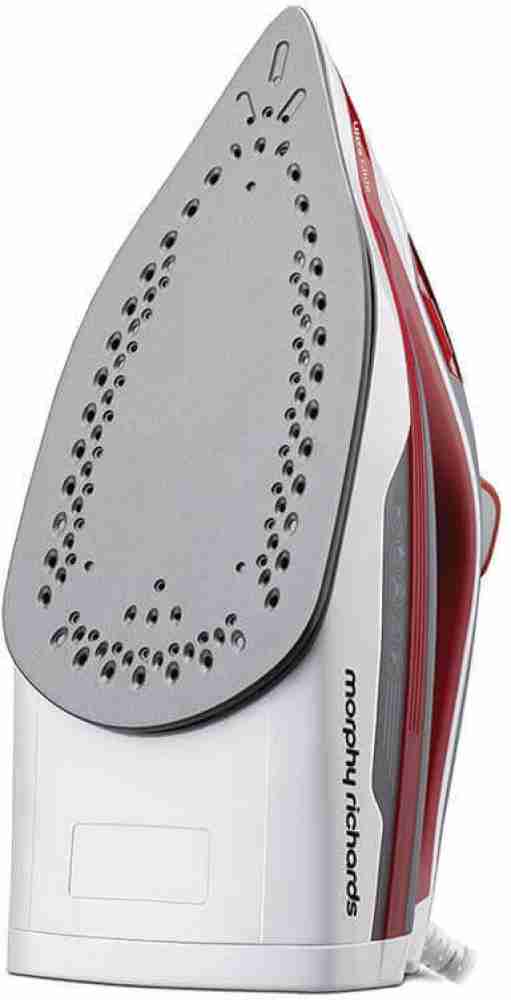 Black & Decker ICR07X Xpress Steam Cord Reel Iron, White/Red 