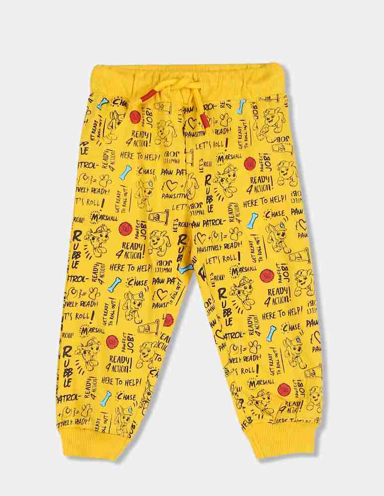 Bb track pants yellow hot sale