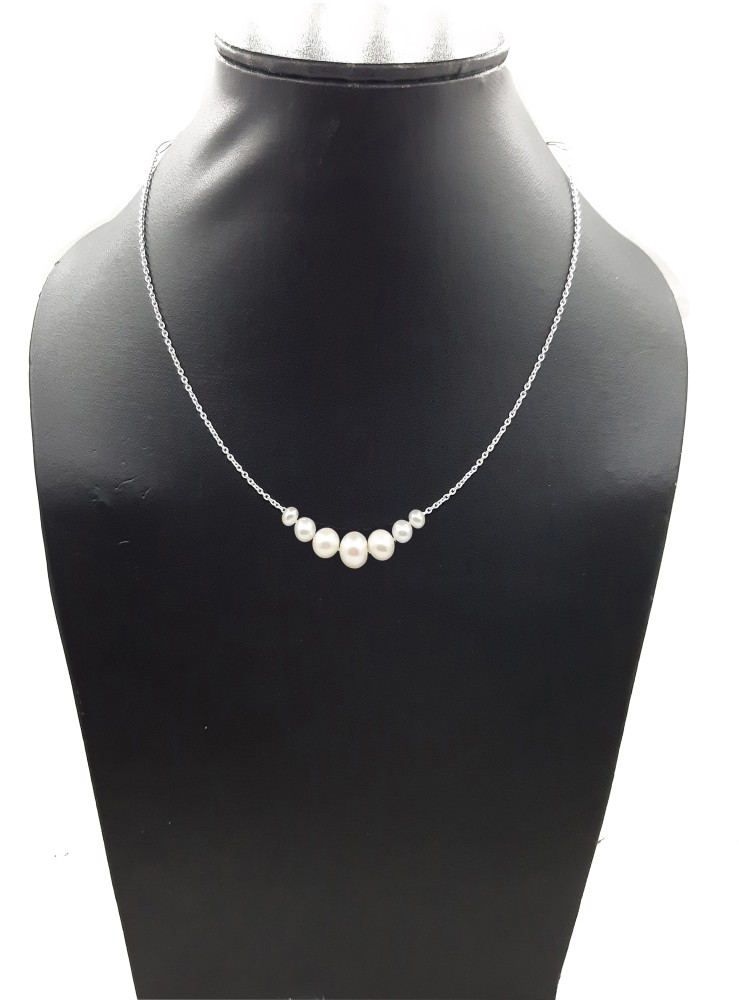 Real silver chain hot sale for women