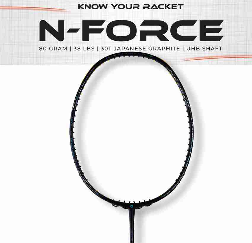 apacs N-Force 111 (Ultra Graphite, 38LBS) Black, Blue