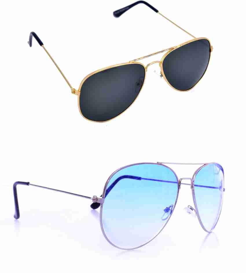 Rimless One Piece five-pointed Star Pilot Sunglasses for Women