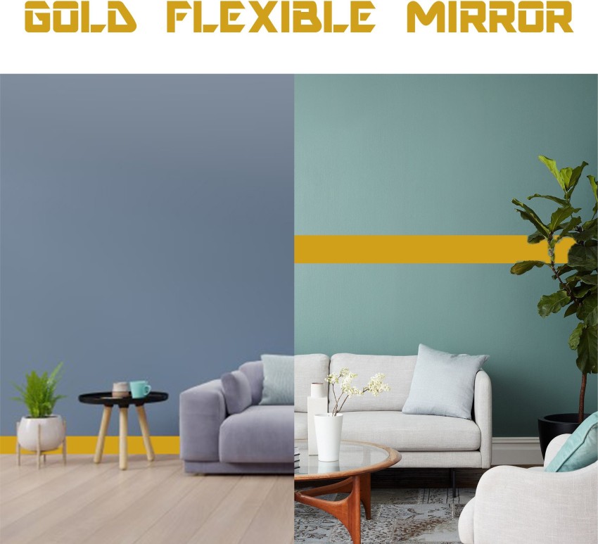 4 Pieces of Flexible Mirror Wall, Acrylic Mirror Sheet, Full