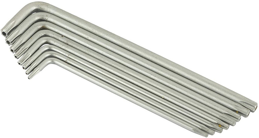Five sided outlet allen wrench