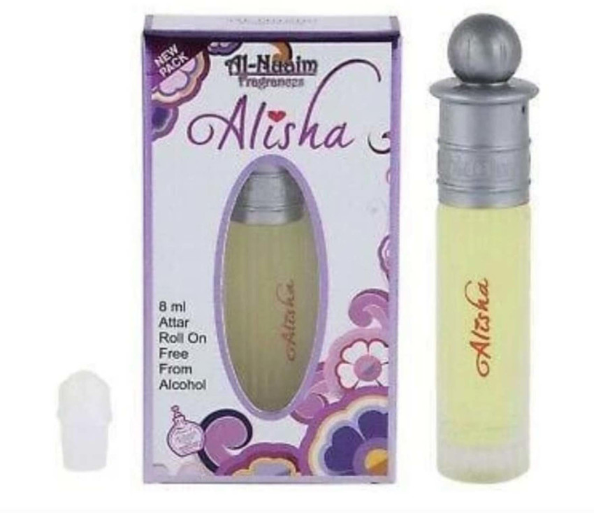 Al Nuaim Alisha Perfume for Men Women 8ML Floral Attar Price in