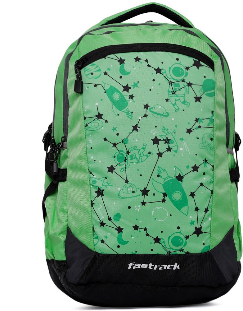 Fastrack Men Graphic Backpack 23 L Laptop Backpack Green Price