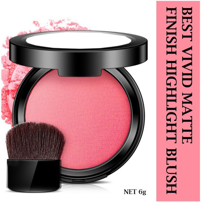 ENYO NATURAL MATTE PINK BLUSH WITH BRUSH - Price in India, Buy ENYO NATURAL  MATTE PINK BLUSH WITH BRUSH Online In India, Reviews, Ratings & Features