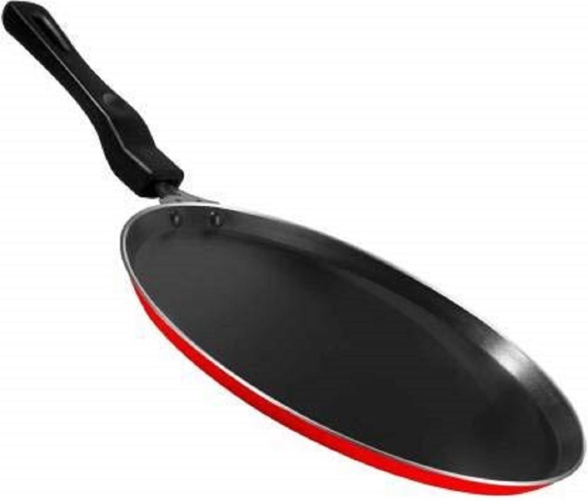 Dosa Tawa(size 27.5CM) and Grill pan Combo Non-Stick Coated