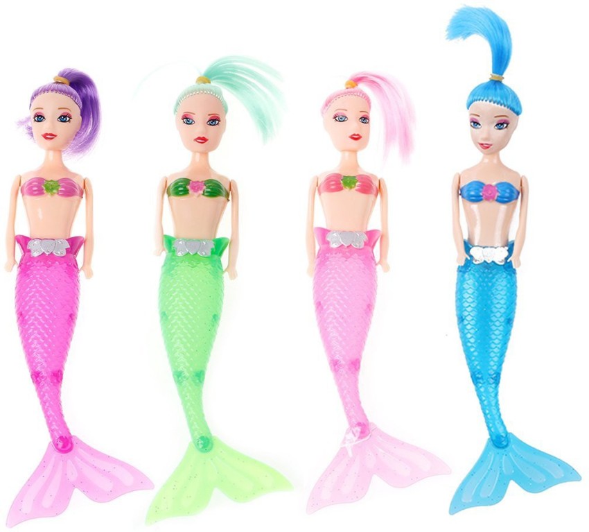 Mermaid doll deals that lights up